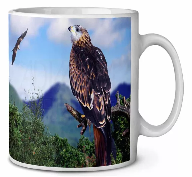 Red Kite Bird of Prey Ceramic 10oz Coffee Mug/Tea Cup, AB-105MG