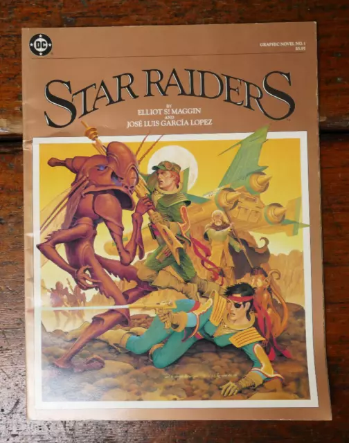 Vintage DC Comics Star Raiders Sci-Fi Graphic Novel #1 Comic Atari 1983 - FN