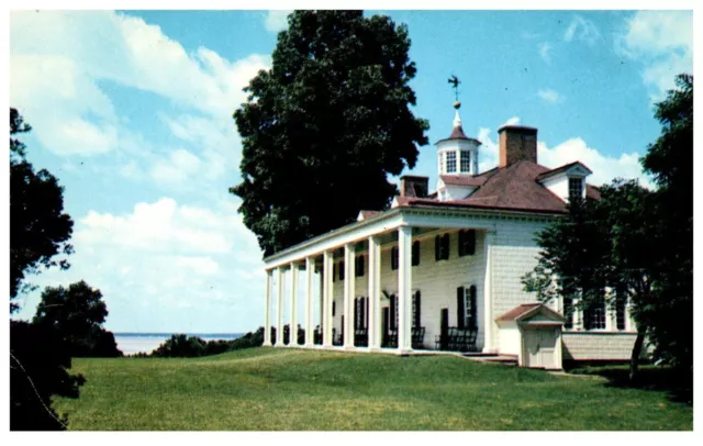 Alexandria Virginia Mount Vernon George Washington Home Tomb c.1960 Postcard
