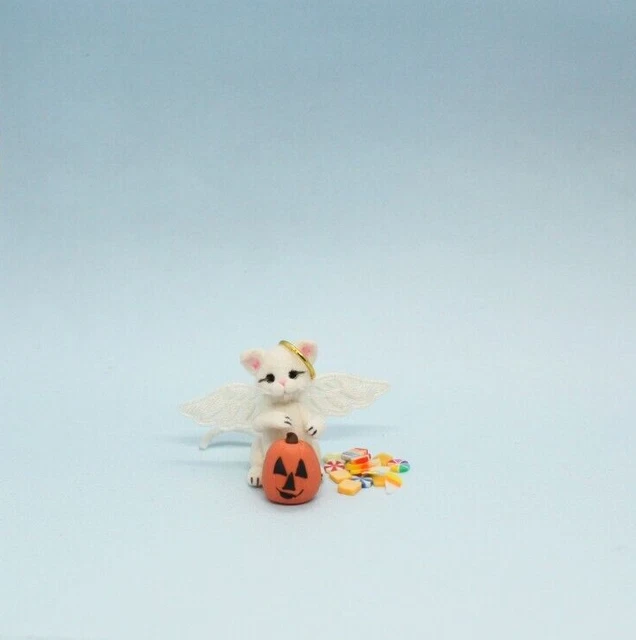 OOAK~Persian Cat~Angel~Halloween Candy~Pumpkin~Doll~Baby~Toy~Dollhouse~Cheryl OOAK~Persian Cat~Angel~Halloween Candy~Pumpkin~Doll~Baby~Toy~Dollhouse~Cheryl