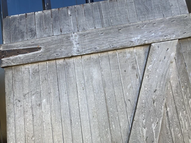 Vintage barn door, Rustic And Beautiful. With Latch assembly￼.36” X 78” 3