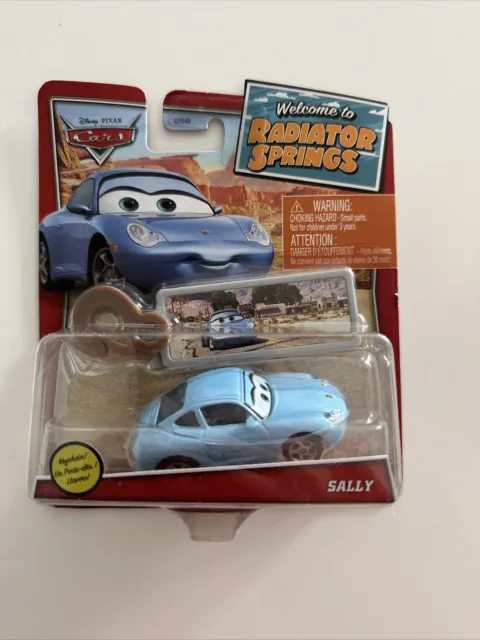 MATTEL DISNEY Pixar CARS METAL SALLY Welcome to Radiator Springs NEUF