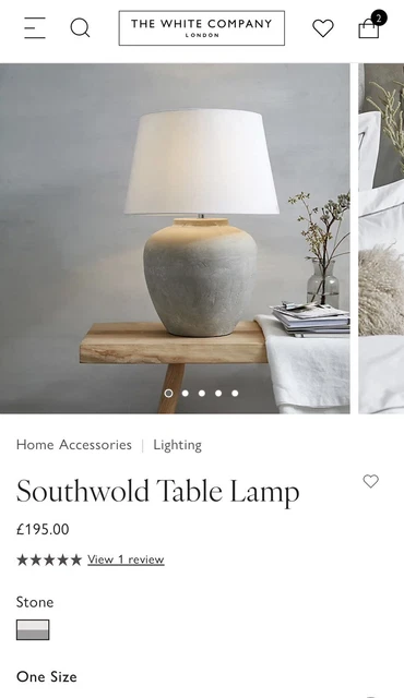 White company lamp best sale shades