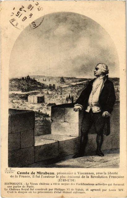 CPA AK Vincennes Comte de Mirabeau FRANCE (1283084)