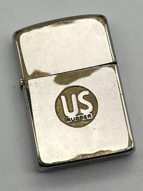 Vintage Zippo Lighter Marked Niagra Falls Ontario 1950 “U.S. RUBBER” for Repair