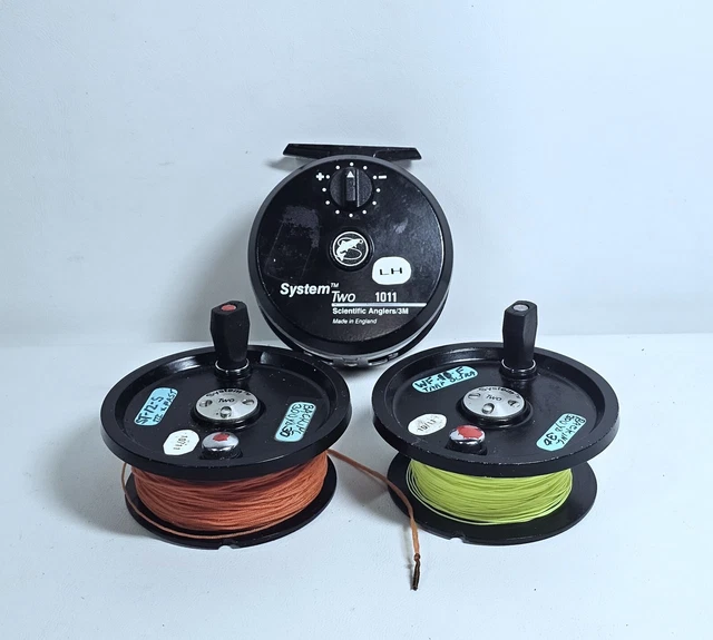 SCIENTIFIC ANGLERS SYSTEM 2 1011 Fly Fishing Reel W/ 2