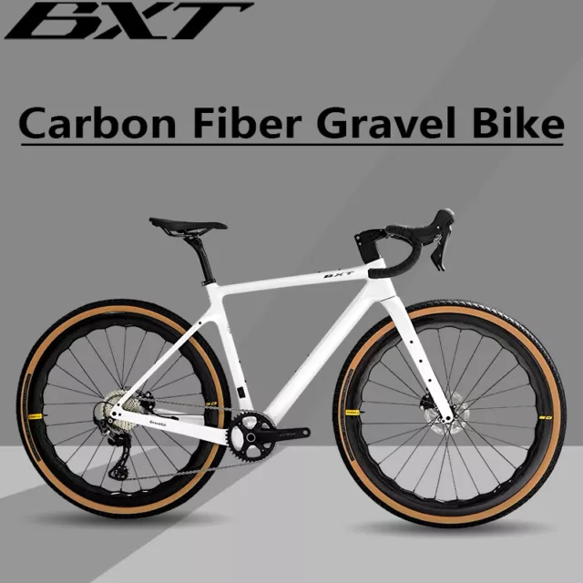Carbon Gravel Bike Shimano GRX600 11Gänge 700x40C Rennrad Interne Verkabelung
