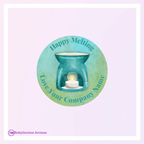 Pegatinas personalizadas Happy Melting - 35 pegatinas - ENVÍO GRATUITO