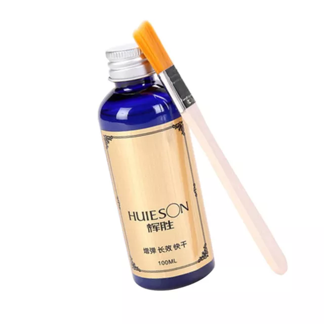 100ml Table Tennis Ping Pong Glue Long-lasting Rubber Adhesive Glue w/ Brush