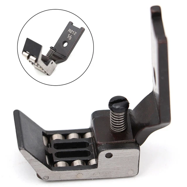 Pied D'Ourlet En Rouleau 5/16 (8mm) Pour Machines à Coudre Industrielles - Lot De 2 Pièces