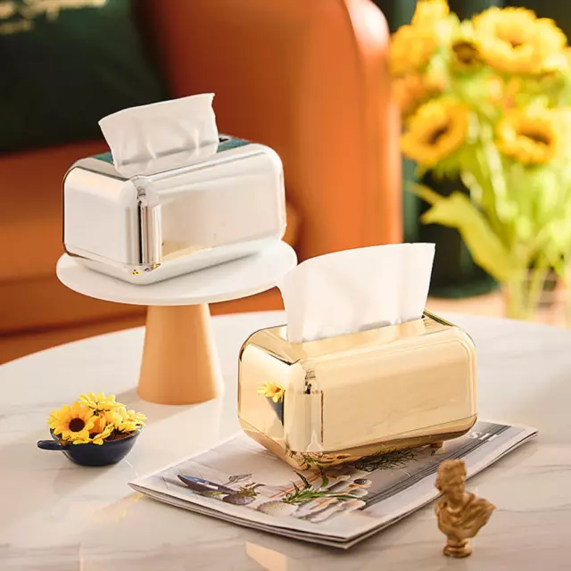 Tissue Box Cover Table Napkin Paper Case Car Holder Storage Organizer Dispenser