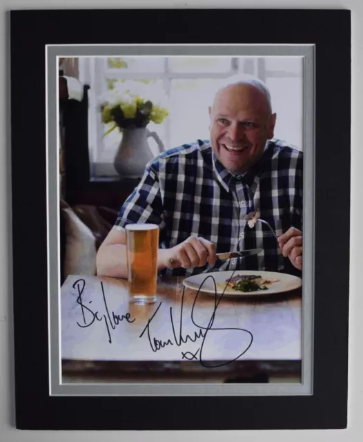 Tom Kerridge Signed Autograph 10x8 photo display Chef Diet TV COA AFTAL