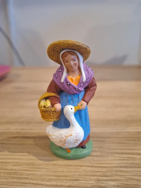 Chevalier Diffusion 8 fèves en porcelaine - Santons de la crèche