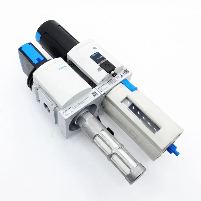 Festo 531030 Unità di manutenzione: MS6-EM1-3/8-S + MS6-LFR-3/8-D7-E-R-M-AD7-AS -usato-