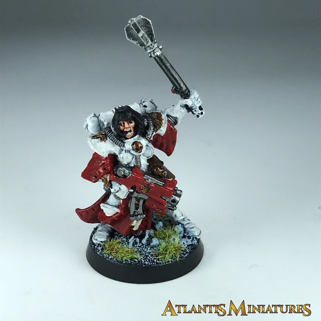 Metal Sisters of Battle Sister Superior - lackiert - Warhammer 40K X3292