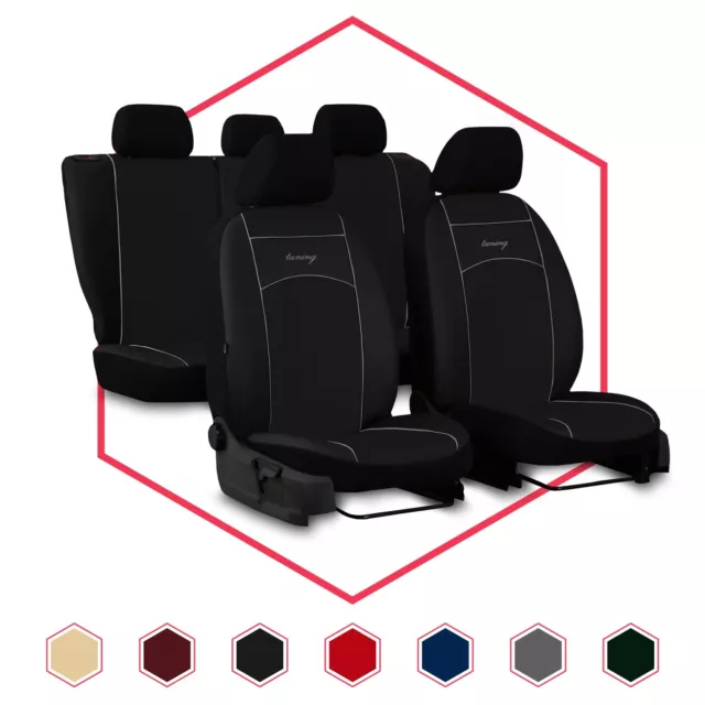 Autositzbezüge Universal Schonbezüge für Toyota Hilux VII PKW Auto 3er Set