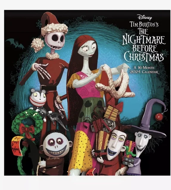 THE NIGHTMARE BEFORE Christmas 2024 Calendar 25.00 PicClick