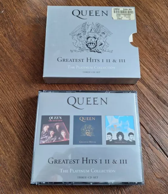 Queen - Greatest Hits I II & III - 3 CD Box - sehr guter Zustand