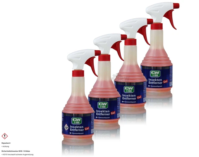 4x Dr. Wack CW1 : 100 Remover Gel Insetticida 500 ML