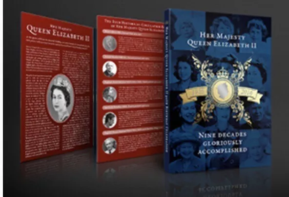 The HM Queen Elizabeth II 90 Nine Glorious Decades Coin Collection