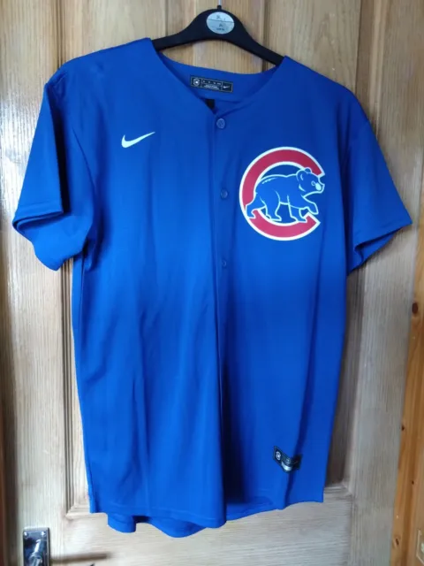 Majestic Chicago Cubs Baseball Jersey. Size Youth L Mens Small New With Tags