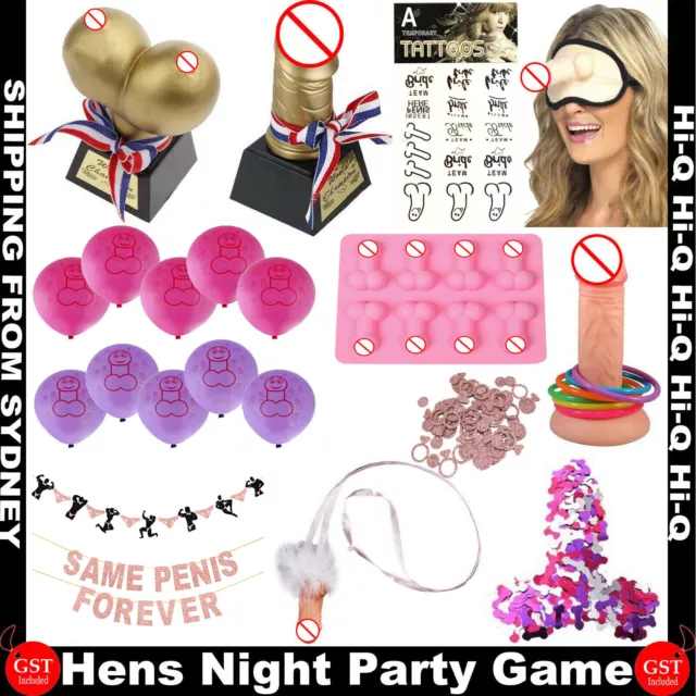 Hens Night Party Game Accessory Tool Bachelor Bachelorette Dick Dicky Willy Peni