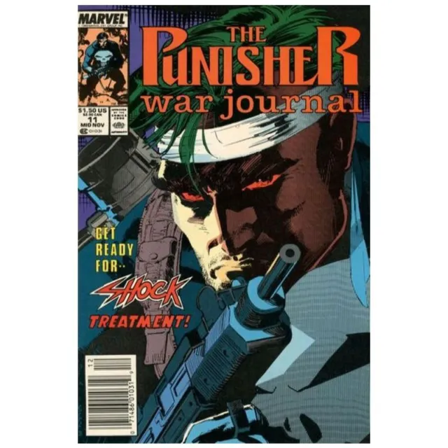 Punisher War Journal (1988 series) #11 Newsstand in VF cond. Marvel comics [f!