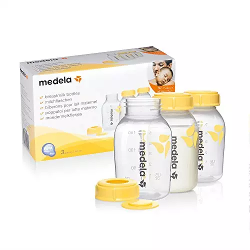 Medela Baby Bottle, Breast Milk Bottle, BPA Free, 150 ml, Pack of 3