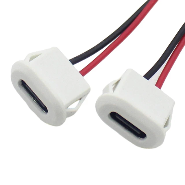 Kompakter USB TypC2P Kunststoff Einspritzung Ladeanschluss für direktes Laden m