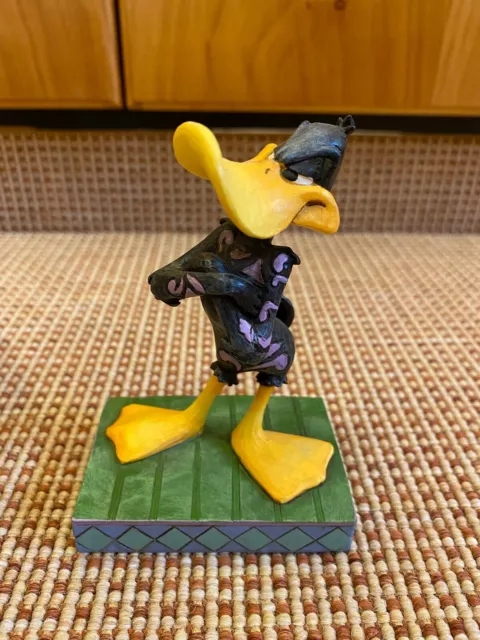 Jim Shore Figur Looney Tunes Daffy Duck "Temperamental Duck" wie NEU in OVP