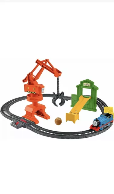 CASSIA CRANE & CARGO Playset Thomas & Friends Train Track Motorized