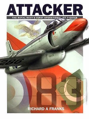 Supermarine Attacker 9781905414055 Richard A Franks - Free Tracked Delivery