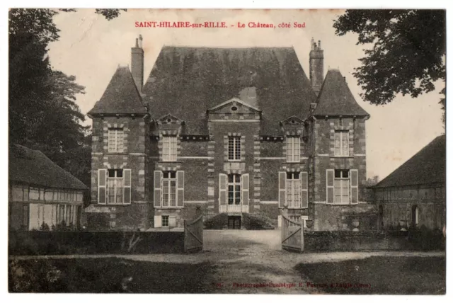 CPA 61 - SAINT-HILAIRE-SUR-RILLE (Orne) - Le Château, south side