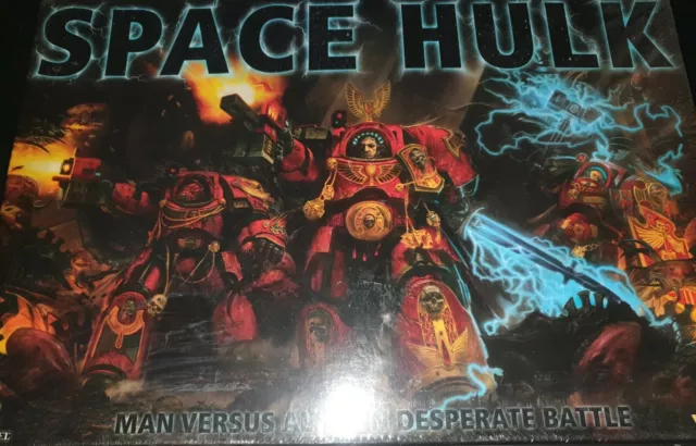Space Hulk Games Workshop New Sealed With Battlefoam Inserts Board Game