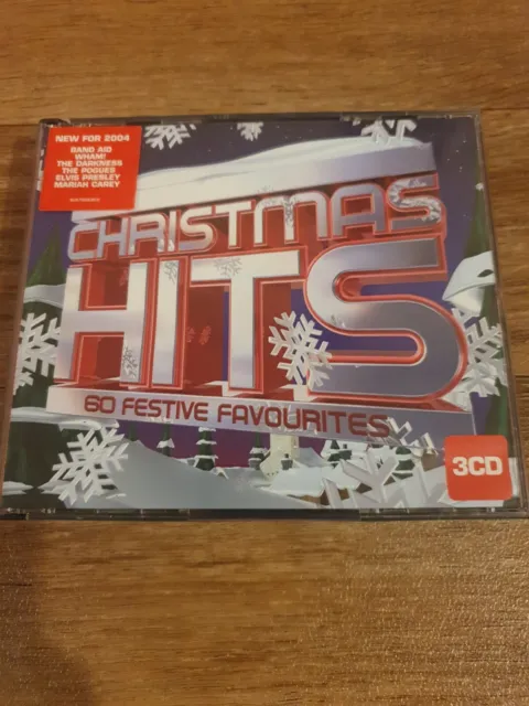 Christmas Hits x3 cds. Missing original case.