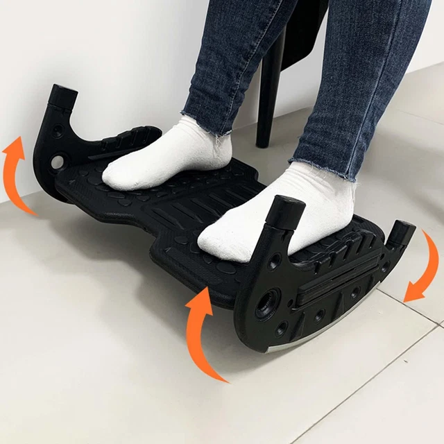 BLACK FOOT REST for Under Desk Dynamic Static Switching Promote Leg ...