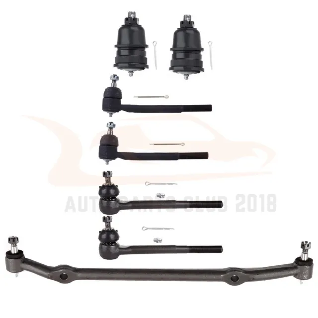 Suspension 7 pair Ball Joint Tie Rod End Center Link Kit For 78-81 Buick Century