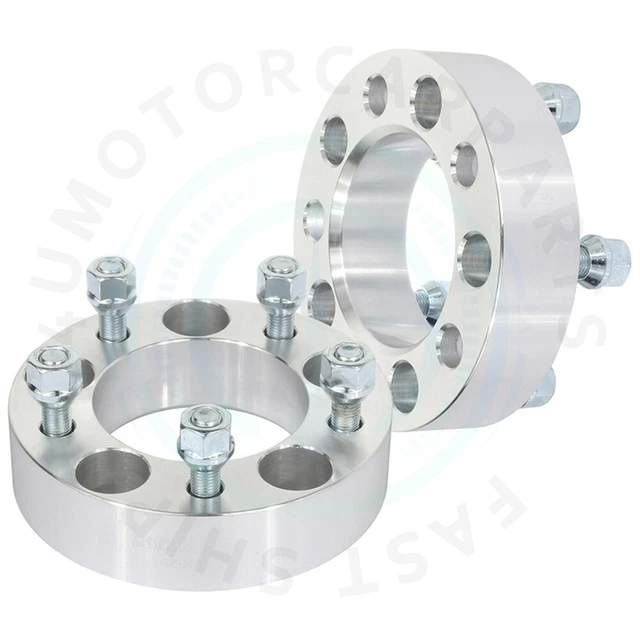 2 Pcs Wheel Spacers 1.5" 5x4.75 12x1.5 Studs For 1959 -1970 Chevrolet Impala