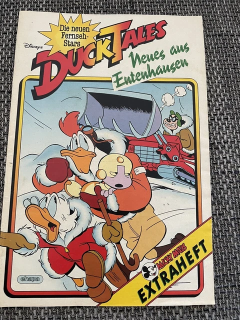 Micky Maus Extraheft Duck Tales  von 1989