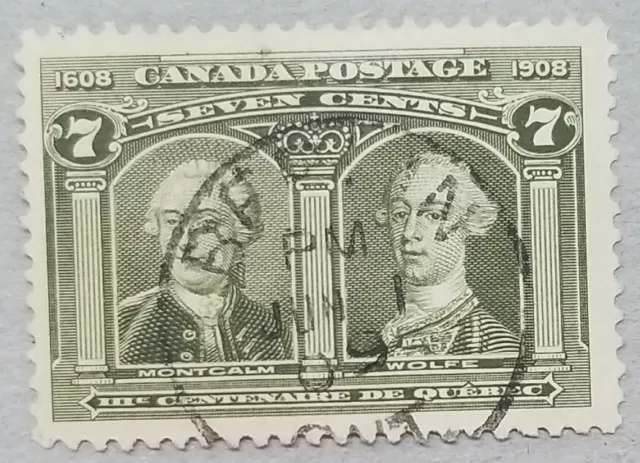 Quebec 100 Used SON CDS Lovely Stamp
