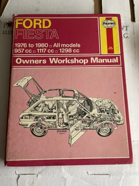 Ford Fiesta ALL MODELS 1976-1980 Haynes Owners Workshop Manual Repair Book