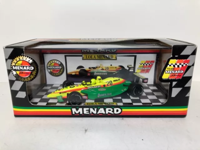 1995 Team Lola Menard  1:43 Scale Diecast Indy car # 20 NEW