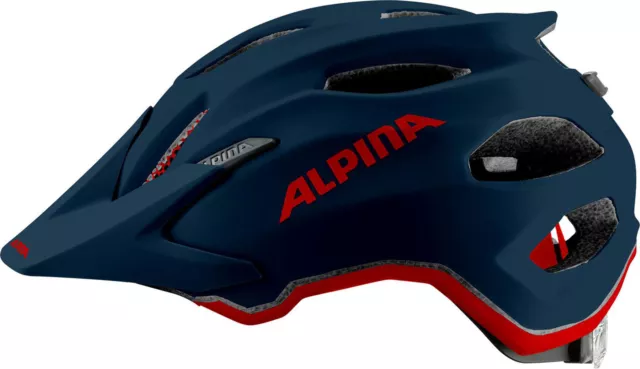 ALPINA Fahrrad Helm Schutzhelm CARAPAX JR Helm 2024 indigo matt Skateboard 2