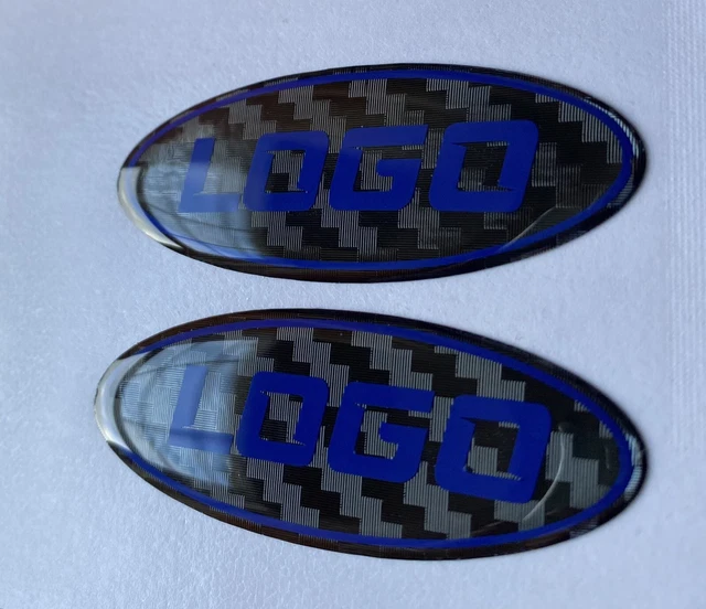 FORD RANGER WILDTRAK Raptor Gel Emblem Overlay Schwarz Auf Schwarzer