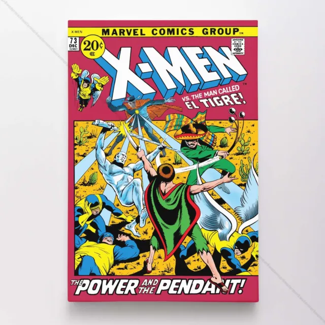 Uncanny X-Men Poster Canvas Vol 1 #73 Xmen Marvel Comic Book Art Print