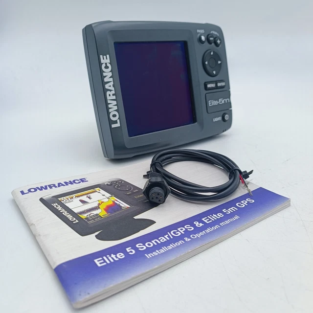 Sondeur GPS Lowrance Eagle 5 SpitShot HDI - Pour Mer Et Lac - Neuf A0485