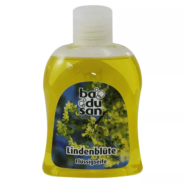 Badusan Seife Flüssigseife Lindenblüte 300 ml Handseife flüssige Seife