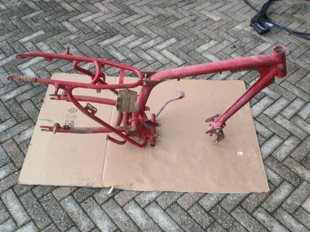 Ducati single 175 Turismo - Telaio con documenti e blocco motore 175t