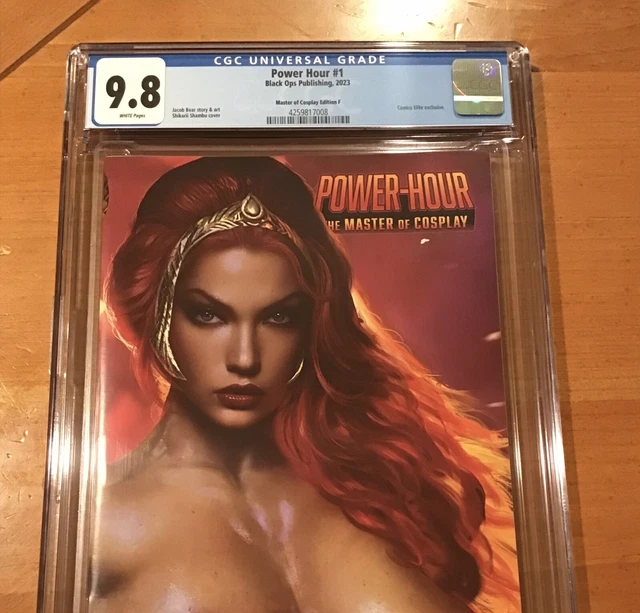 Power Hour #1 Shikarii Teela Cover Preview Close Up “What Top” MOTU CGC 9.8