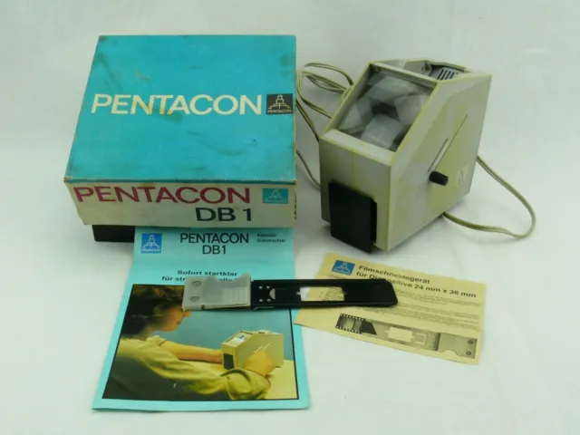 PENTACON DB-1 DDR  Diabetrachter Kleinbildbetrachter Projektor  #2363